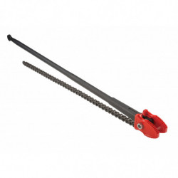 Double-End Reversible Chain Tongs, 1/4" - 2 1/2" Pipe Capacity 