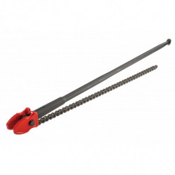 Double-End Reversible Chain Tongs, 1/4" - 2 1/2" Pipe Capacity 