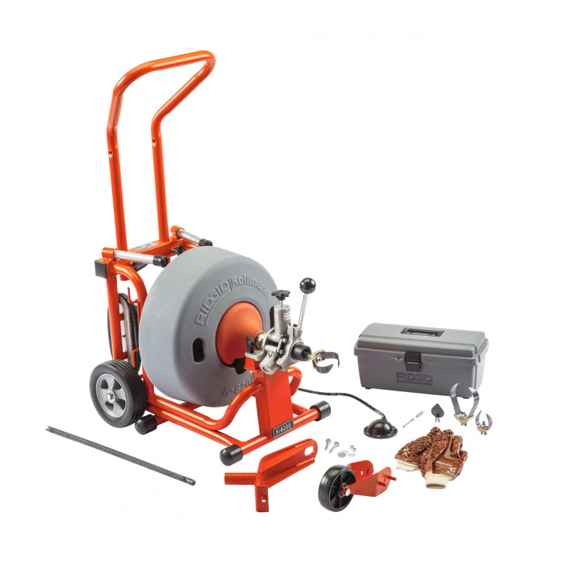 Machine with 5/8" (16 mm) Pigtail & Standard Accessories 