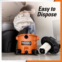 RIDGID 12-16 GALLON DUST BAG 