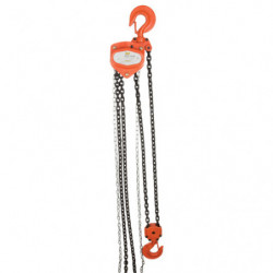 Chain Hoist, 30' Lift, 2000 lbs. (1 tons) Capacity, Alloy Steel Chain