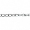 Straight Link Chain, Low Carbon Steel, 1/4" x 140' (42.7 m) L, Grade 30, 1300 lbs. (0.65 tons) Load Capacity