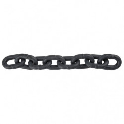 Straight Link Chain, Low Carbon Steel, 3/4" x 100' (30.4 m) L, Grade 30, 10600 lbs. (5.3 tons) Load Capacity