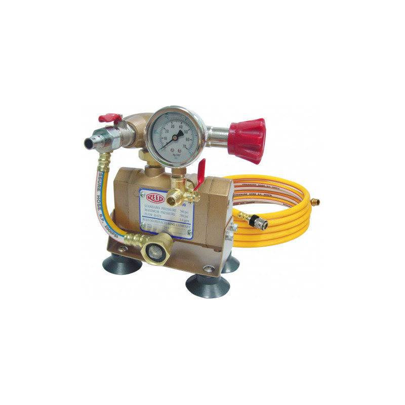 Drill-Powered Hydrostatic Test Pump