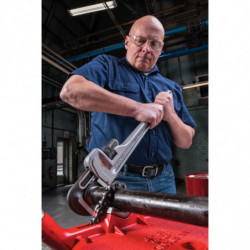 24" Aluminum Straight Pipe Wrench 