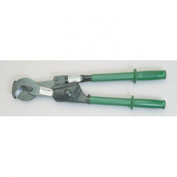 Heavy-Duty Ratchet Cable Cutter with Rubber Boot