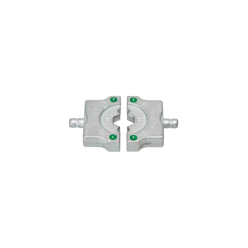 Jeu de matrices de sertissage en aluminium  n° 4 (KA4-4)