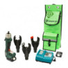 GRE-6 Multi-Tool with BG Crimper, ACSR & Cu/AL Cutting Heads, 230V Charger