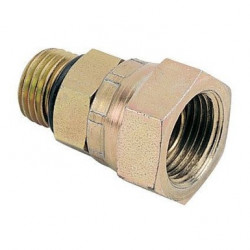 Adapter 3/8" NPSM x 9/16 - 18 SAE O-Ring External Thread