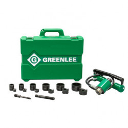 11-Ton Hydraulic Knockout Kit with Hand Pump and Slug-Buster® 1/2" - 2"