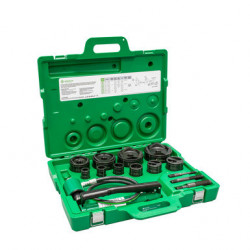 11-Ton Hydraulic Knockout Kit with Hand Pump and Slug-Buster® 1/2" - 4"