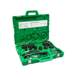 11-Ton Hydraulic Knockout Kit with Hand Pump and Slug-Buster® 1/2" - 3" and 4"