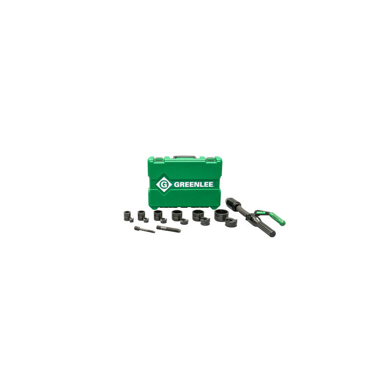 Trousse de poinçons hydrauliques Quick Draw Flex® de 8 tonnes avec poinçons SlugBuster® 1/2 à 2 po