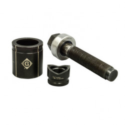 Ensemble de poinçons à tôle standard ronds pour conduits de 19,05 mm (3/4 po)