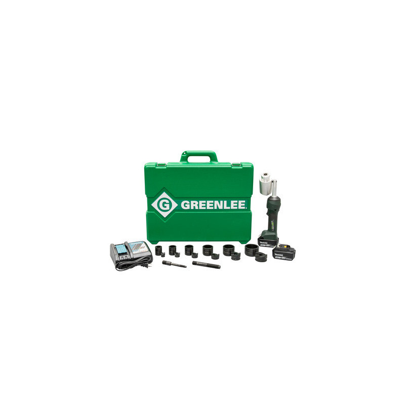 Intelli-PUNCH™ Battery-Hydraulic Knockout Kit with Slug-Buster® 1/2" - 2"