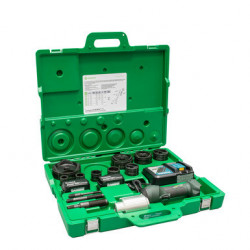 Intelli-PUNCH™ Battery-Hydraulic Knockout Kit with Slug-Buster® 1/2" - 3" and 4"