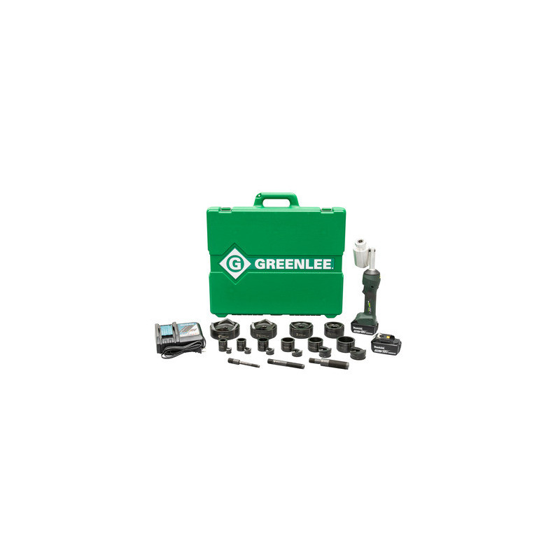 Trousse de poinçons hydrauliques à batterie Intelli-PUNCH™ avec poinçons Slug-Buster® de 12,7 - 101,6 mm (1/2 - 4 po)