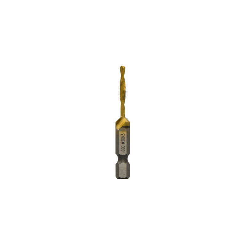 M3 x 0.5 Drill/Tap Bit for Stainless Steel