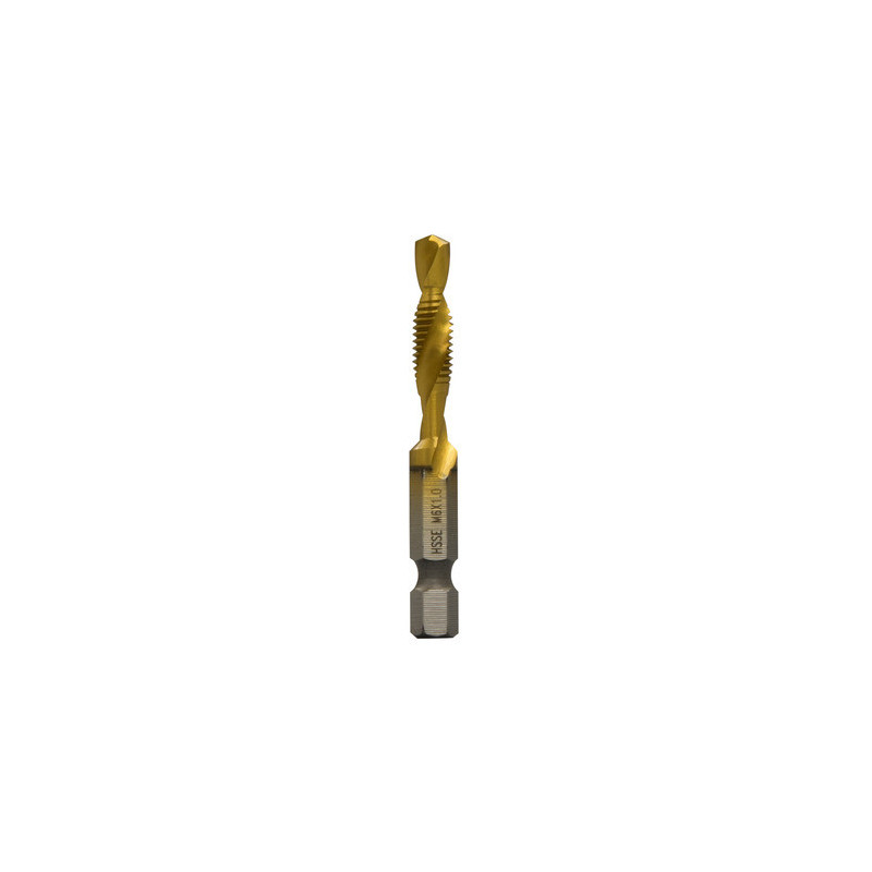 M6 x 1.0 Drill/Tap Bit for Stainless Steel