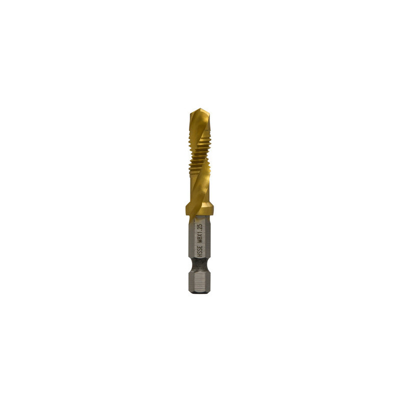 M8 x 1.25 Drill/Tap Bit for Stainless Steel