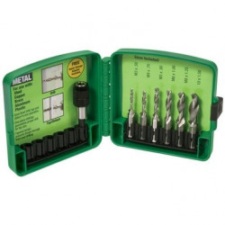 Metric, M3-M10 6-Piece Drill/Tap Set