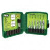 6-32 to 1/4-20 6-Piece Drill Tap Set