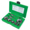 8PC Quick-Change Carbide-Tipped Hole Cutter Set (7/8" - 2-1/2")