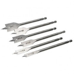 6-Piece Spade Bit Set, 3/8"...