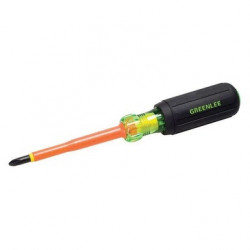 Screwdriver, Insulated, Phillips Tip, 2 x 4"