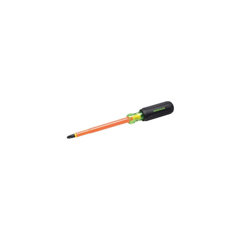 Screwdriver, Insulated, Phillips Tip, 3 x 6"