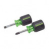 Stubby 2-Piece Screwdriver Set