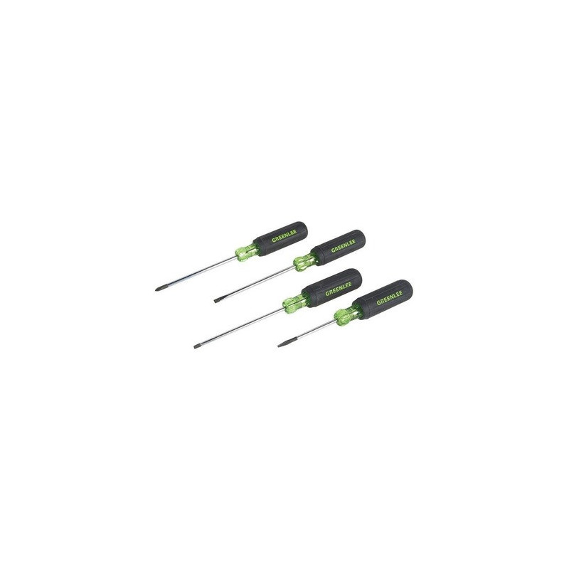 4-Piece Mini Screwdriver Set (Round Shank)