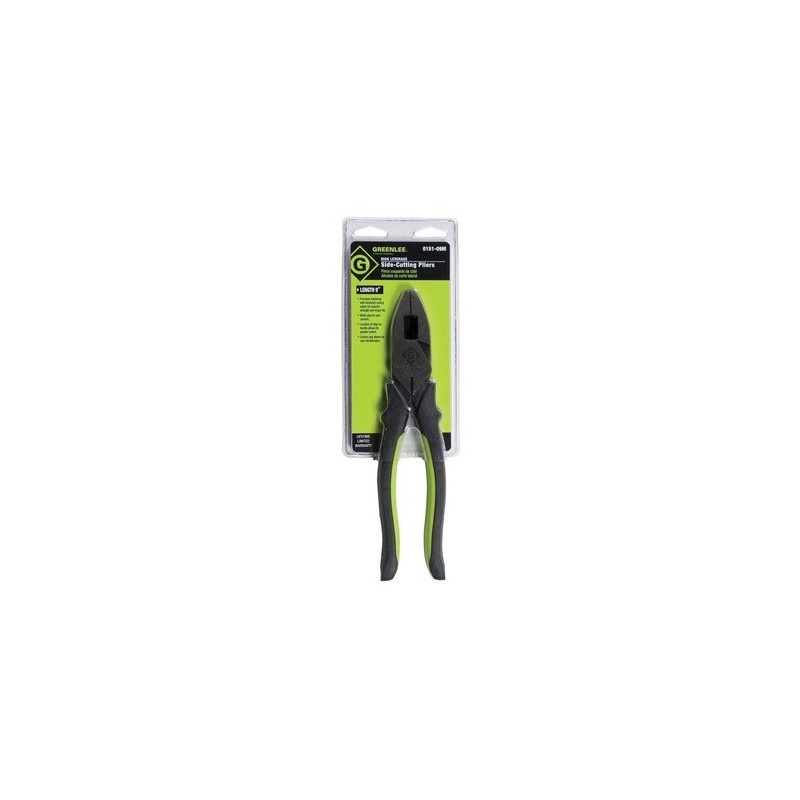 9" Molded Grip High-Leverage Side-Cutting Pliers