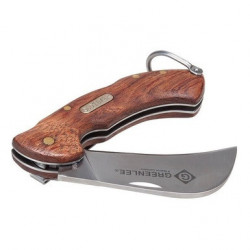 Hawkbill Pocket Knife, Wood Handle