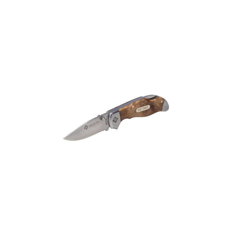 Drop Point Pocket Knife, Wood