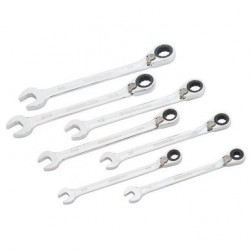 7-Piece Combination Ratcheting Wrench Set