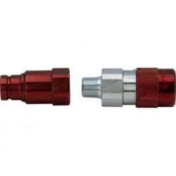 F604, Flush-Face Hydraulic Coupler, Complete Set