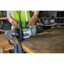 EWCE55B, 38.2 Ton Capacity, Electric Wire and Cable Cutter, Maximum Material Diameter 2.17 in, 120V