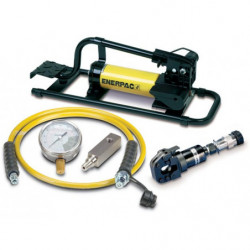 STC1250FP, 20 Ton Capacity, Self-Contained Hydraulic Cutter Set with Foot Pump