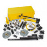 MS210, 5 Ton, Hydraulic Cylinder and Hand Pump Set with 35 Cylinder Attachments