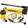 SCH202H, 20 Ton, 2 in Stroke, Hollow Hydraulic Cylinder and Hand Pump Set