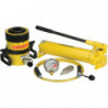 SCH603H, 60 Ton, 3 in Stroke, Hollow Hydraulic Cylinder and Hand Pump Set