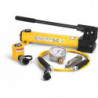 SCL101H, 10 Ton, 1.5 in Stroke, Low Height Hydraulic Cylinder and Hand Pump Set