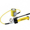 SCL201H, 20 Ton, 1.75 in Stroke, Low Height Hydraulic Cylinder and Hand Pump Set