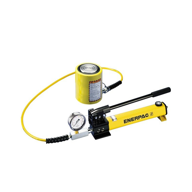 SCL502H, 50 Ton, 2.38 in Stroke, Hydraulic Cylinder and Hand Pump Set