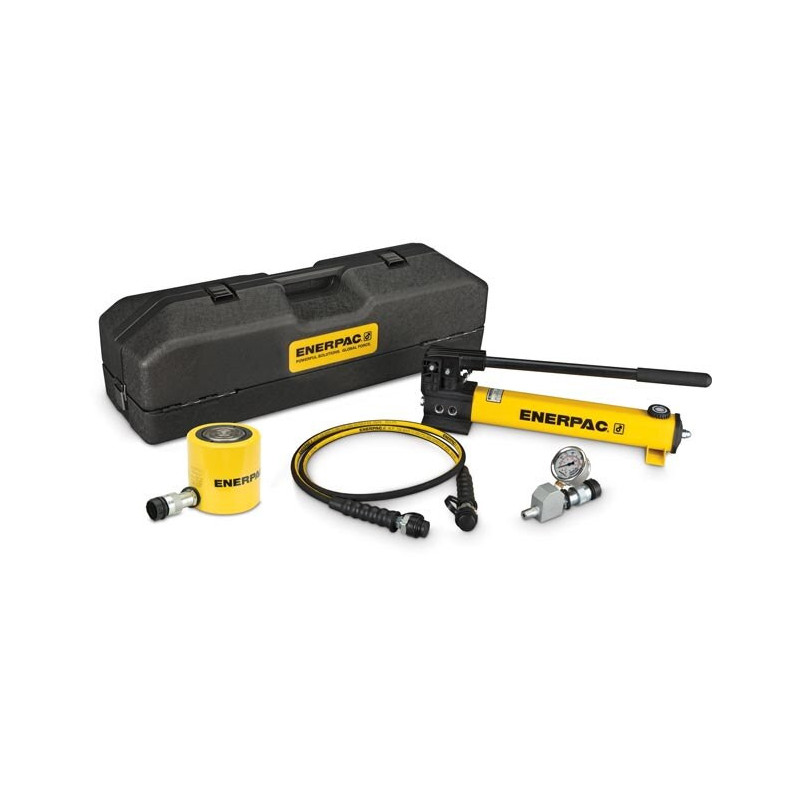 SCL502TB, 50 Ton, 2.38 in Stroke, Hydraulic Cylinder and Hand Pump Set