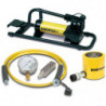 SCL302FP, 30 Ton, 2.44 in Stroke, Low Height Hydraulic Cylinder and Foot Pump Set