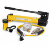 SCR102H, 10 Ton, 2.13 in Stroke, Hydraulic Cylinder and Hand Pump Set