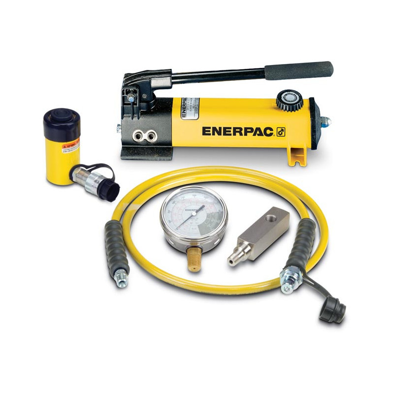 SCR55H, 5 Ton, 5 in Stroke, Hydraulic Cylinder and Hand Pump Set