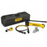 SRS100TB, 10 Ton, .44 in Stroke, Hydraulic Toolbox, Low Height Hydraulic Cylinder and Hand Pump Set